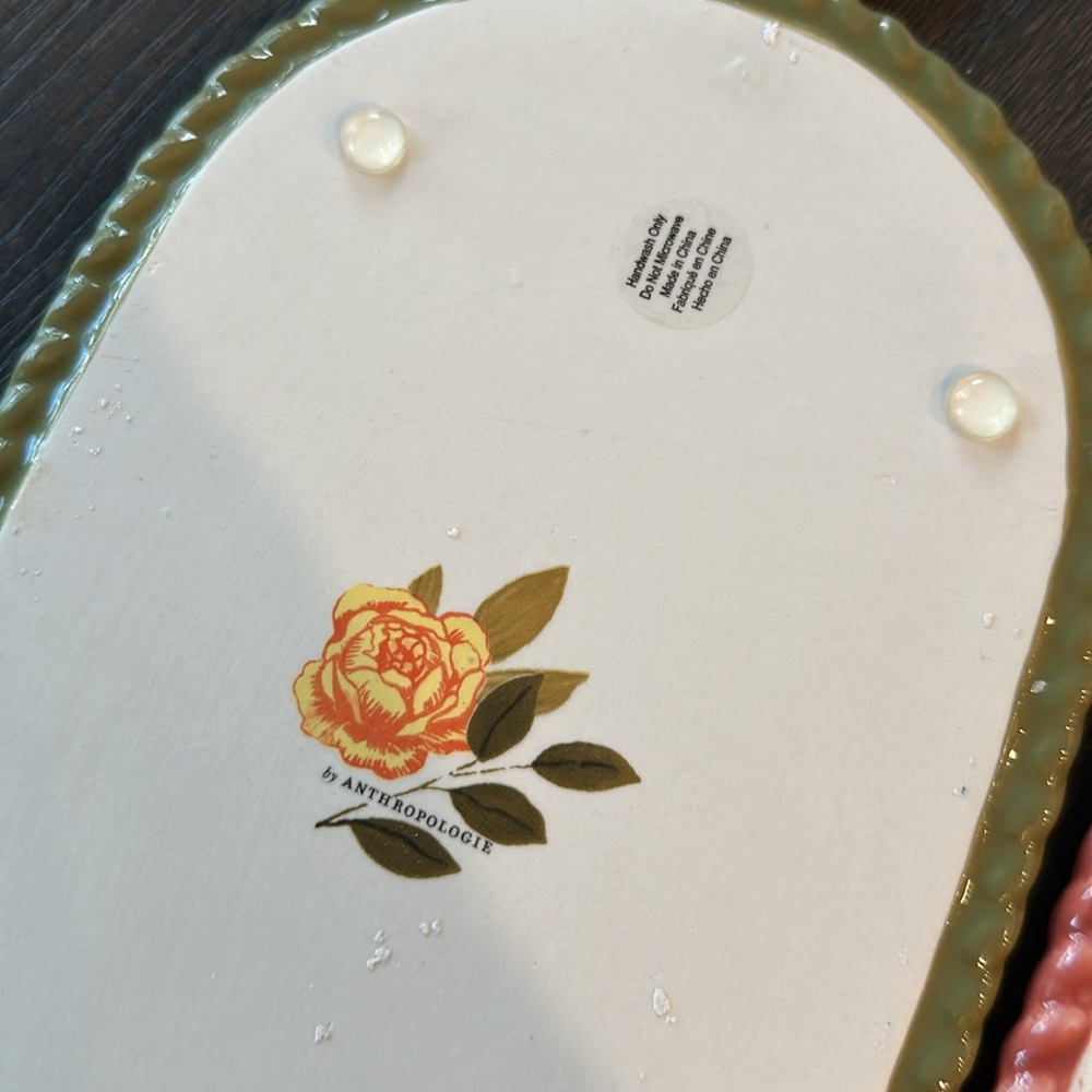 NWOT Anthropologie Pluma Handpainted Cheese Boards – Set of 2 (RARE, Sold Out) - Picture 11 of 11